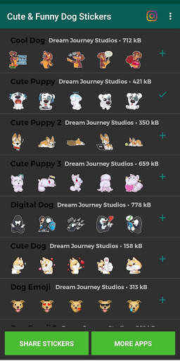Best Cute & Funny Dogs Stickers For Whatsapp 🐶 screenshot 2