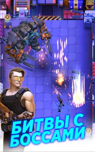 Cyberpunk Hero: Epic Roguelike скриншот 8