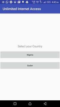 Unlimited Internet Access screenshot 2