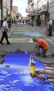 Amazing 3D pics -  Street Art screenshot 3
