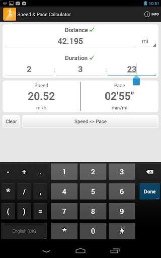 Speed & Pace Calculator screenshot 7