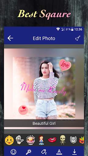Instant Square Art Photo Editor screenshot 4