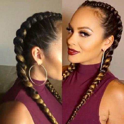 Dutch Braids Hairstyles. screenshot 11