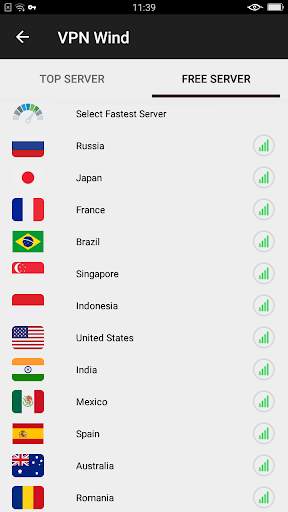 VPN Wind screenshot 6