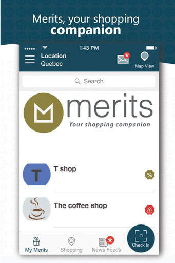 Merits Loyalty App screenshot 1