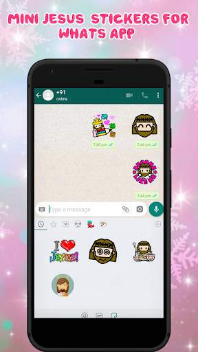 Mini Jesus Sticker For Watsapp screenshot 5