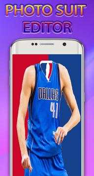 NBA & WNBA Photo Suit Editor screenshot 5
