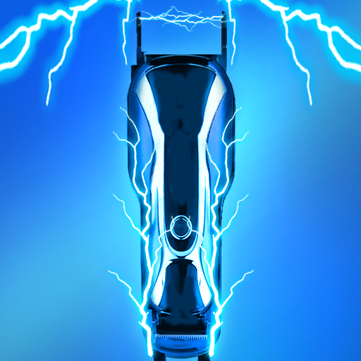 simulator Electric stun gun with sound effect icon