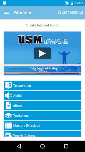 Ultimate Success Masterclass скриншот 1