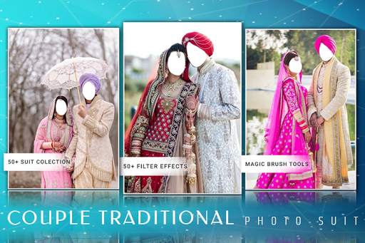 Couple Traditional Photo Suit screenshot 1