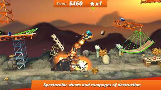 Bridge Constructor Stunts FREE screenshot 2