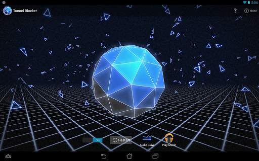 Tunnel Blocker (music vis.) screenshot 3