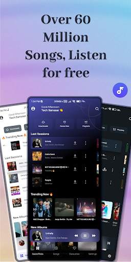 ViaMusic - Online Music player screenshot 2