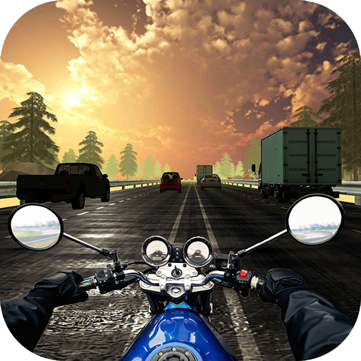 Highway Traffic Bike Racing icon