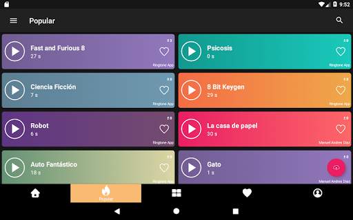 Argentono - Ringtone and notification sound screenshot 5