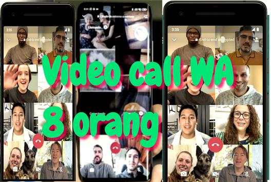 Cara Pakai Whatsapp Video Call 8 Orang screenshot 3