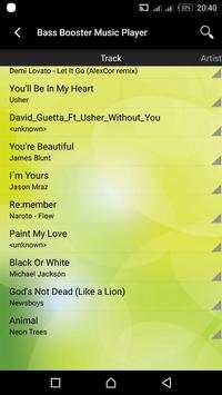 Bass Booster Music Player screenshot 1