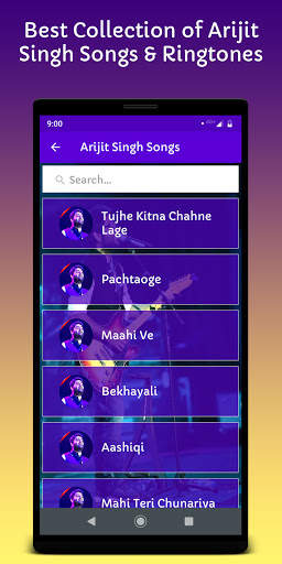 Arijit Singh Song Ringtones screenshot 3