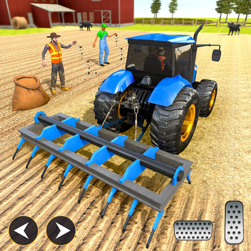 Real Farm Sim 21: Tractor Farming Simulator Game icon