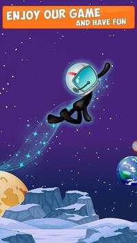 Stickman Trampline Flip Jumping Game screenshot 4