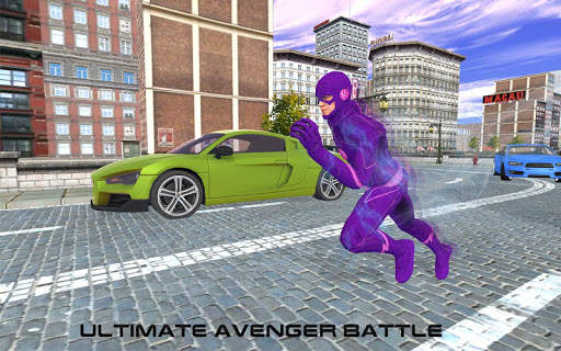 Real Speed Robot Hero: NY Crime City Battle screenshot 11