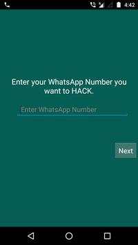 Hack for WhatsApp Messenger Prank screenshot 1