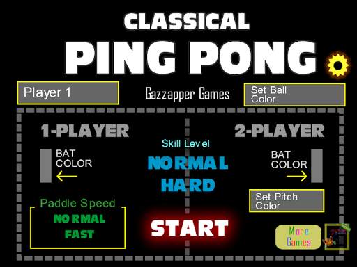 Pong Tennis HD - Retro (Free 70s Arcade Game) screenshot 2