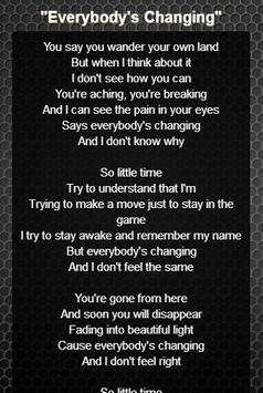 KEANE Song Lyrics screenshot 3
