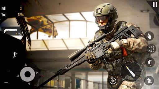 Sniper Cover Strike - 3D Terrorist Shooting screenshot 4
