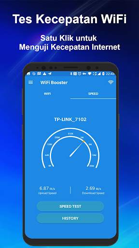 Pengelola WiFi - Tes Kecepatan screenshot 3