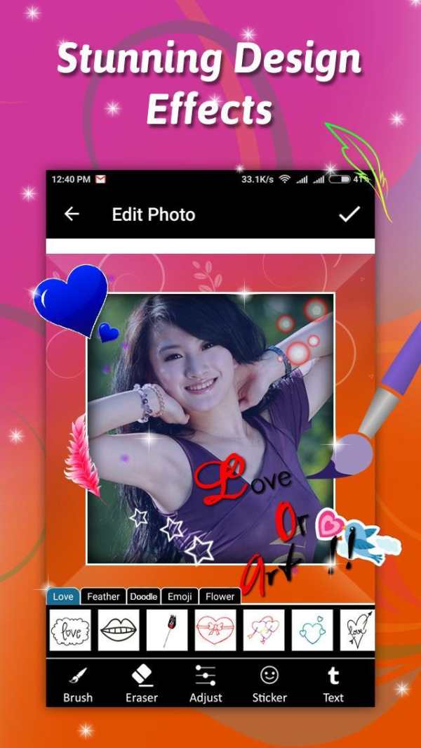 Photo Glitter Sparkle Effect screenshot 3