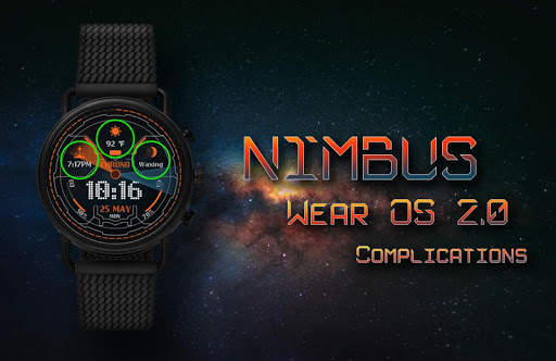 Nimbus Watch Face & Clock Live Wallpaper screenshot 3