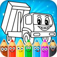 Painting cars. logo