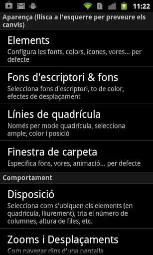Lightning Launcher - Catalan screenshot 2