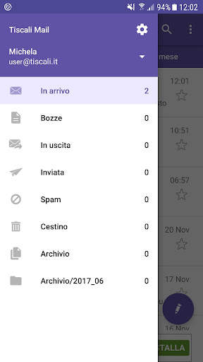 Tiscali Mail screenshot 3