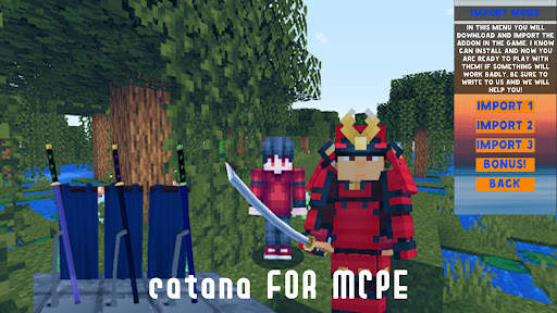 Katana Mod for Minecraft PE screenshot 3