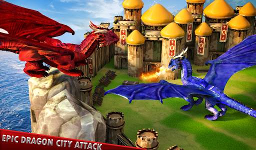 Flying Dragon Battle Simulator : City Attack screenshot 6