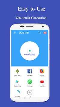 WORLD VPN - Free VPN Proxy, Fast & Secure VPN screenshot 3