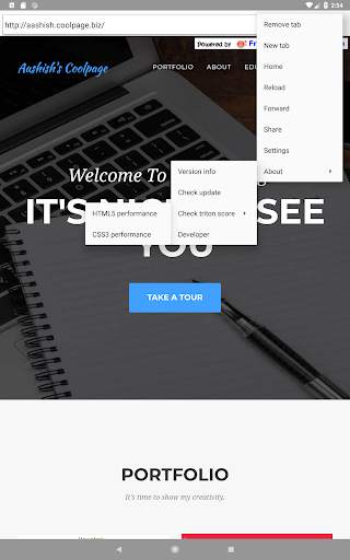 Triton - Mini Web Browser screenshot 15