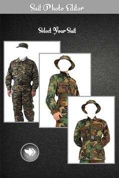 Army Suit Photo Montage screenshot 1