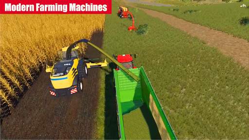 Farming Drive Tractor Trolley Offroad 2021 screenshot 3