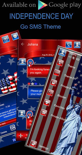 Free American Symbols 3D Next Launcher theme screenshot 6