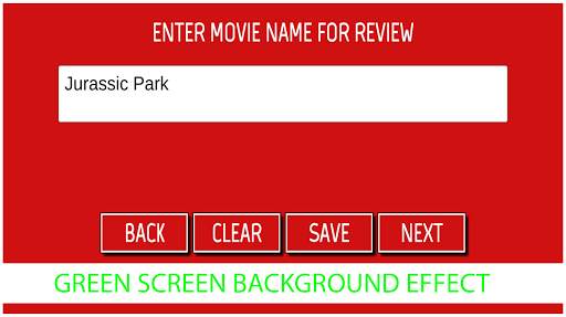 Movie Review Video Maker - Green Screen Background screenshot 4