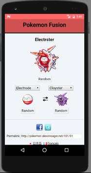 Fusion Generator for Pokemon screenshot 3