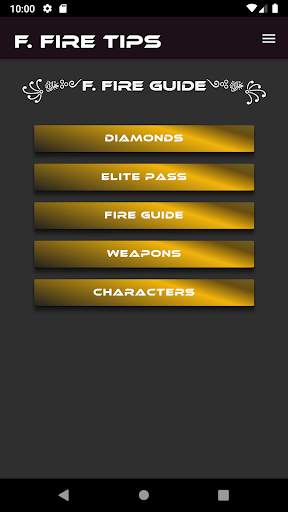 Diamonds for F. Fire - Free calc & tips screenshot 1