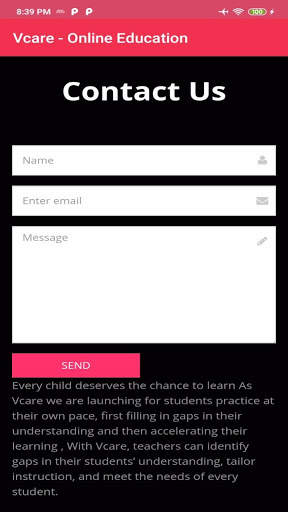 Vcare - Online Education App screenshot 4