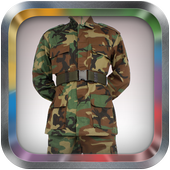 Military Suit Photo Editor icon