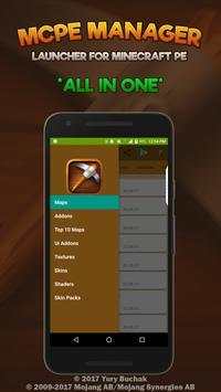 Launcher MCPE Manager for Minecraft PE Master screenshot 2