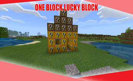 ONE BLOCK LUCKY for Minecraft screenshot 1