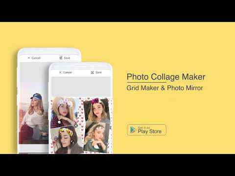Photo Collage Maker - Grid Maker & Photo Mirror screenshot 1